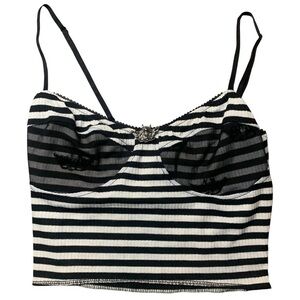 • Boys Lie Penny Lane cami top black and white small